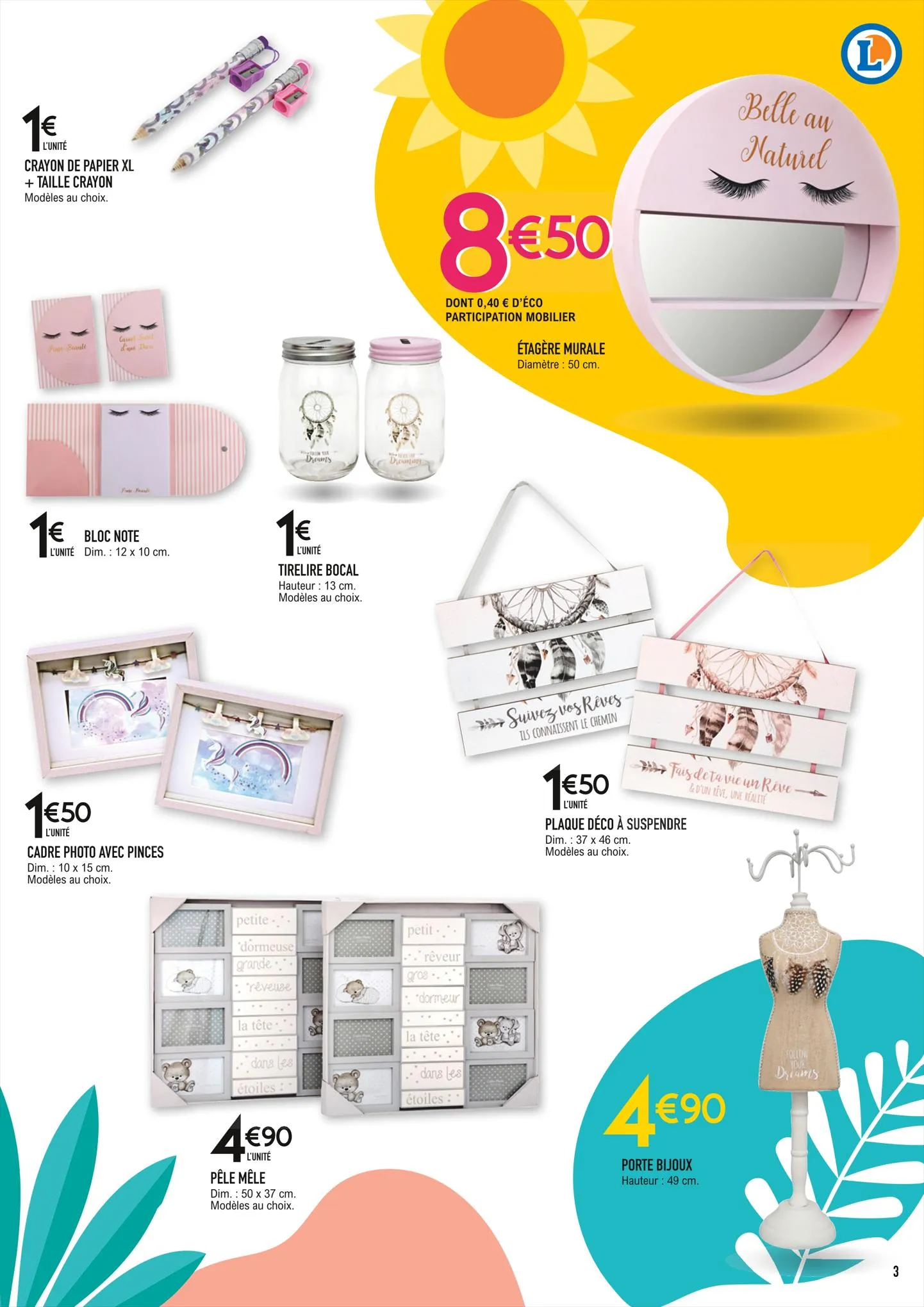 Catalogue Beauxjours les petits prix!, page 00003