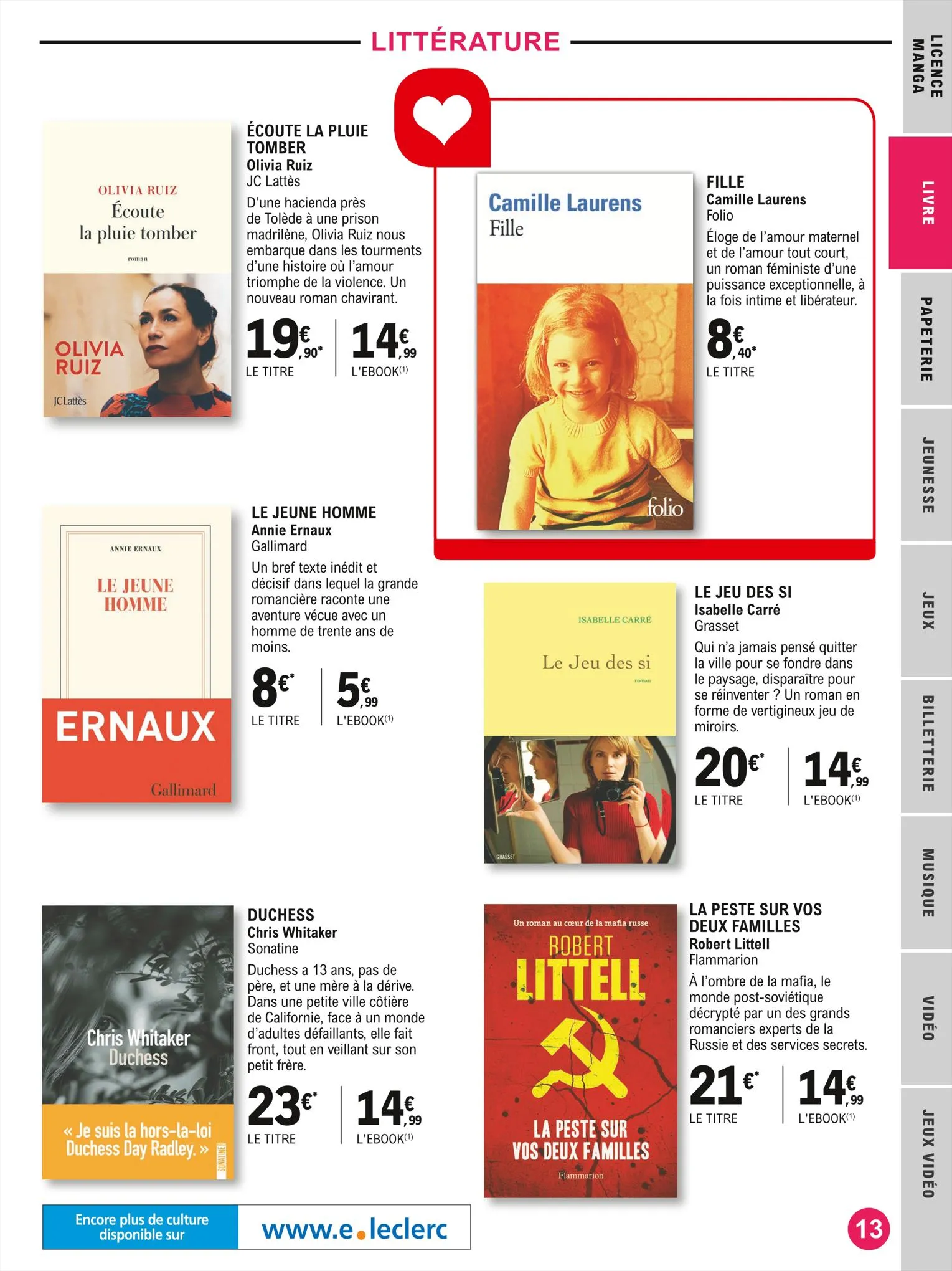 Catalogue Catalogue E.Leclerc, page 00013