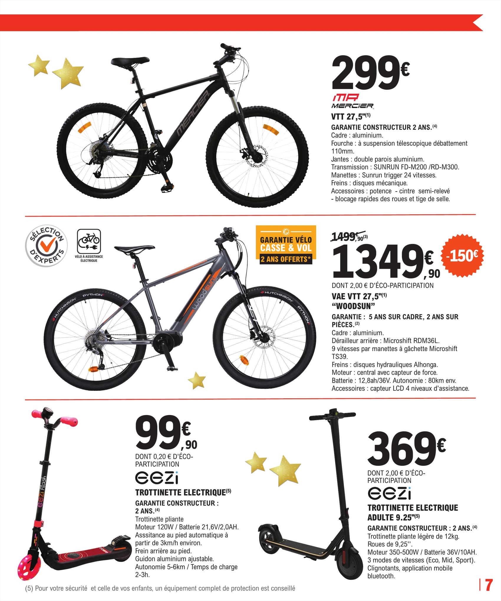 Vtt discount mercier leclerc