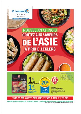 Catalogue E.Leclerc à Lyon | Catalogue E.Leclerc | 17/01/2023 - 28/01/2023