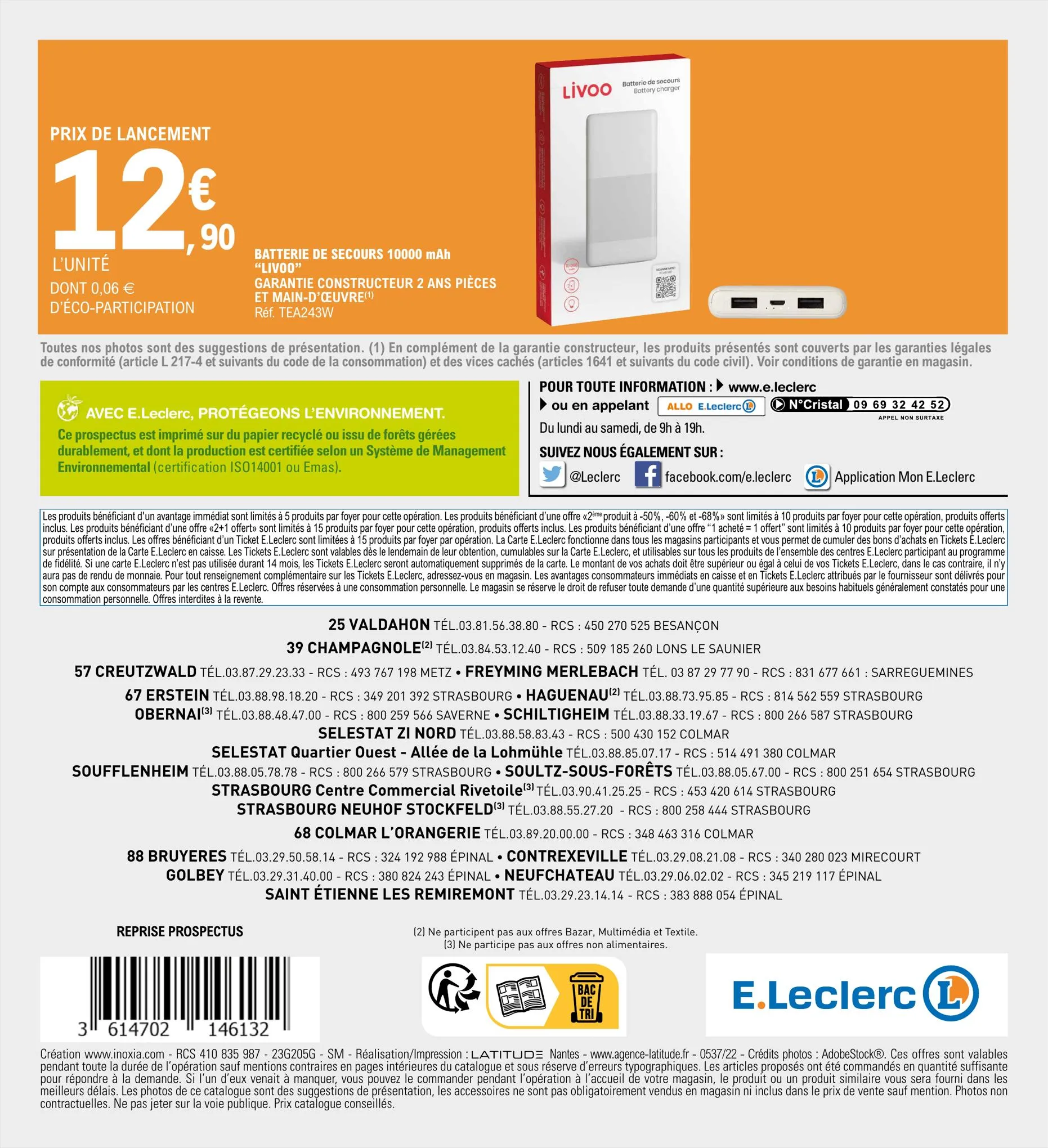 Catalogue Catalogue E.Leclerc, page 00028