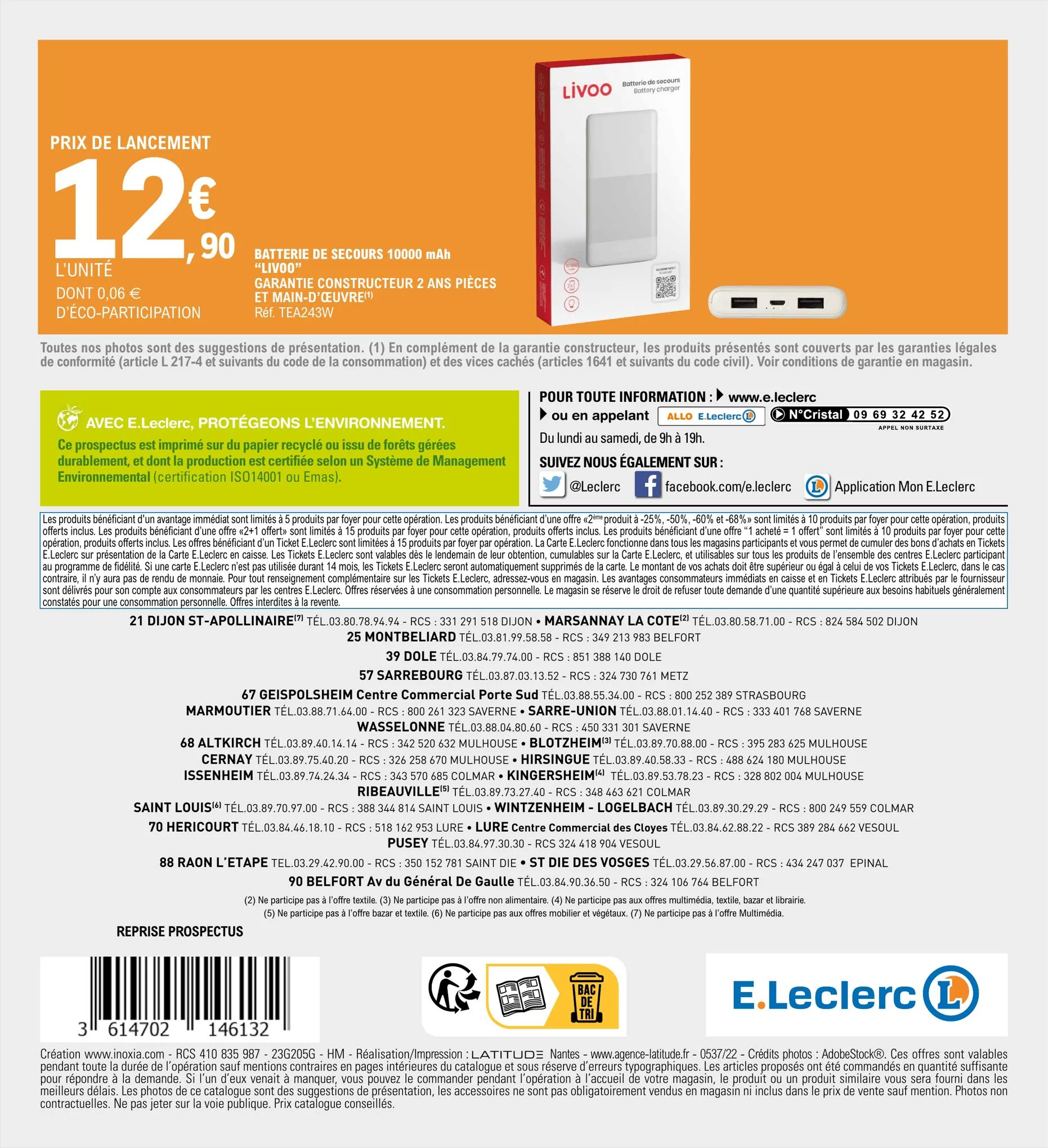 Catalogue Catalogue E.Leclerc, page 00044