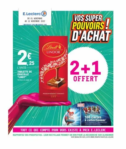 Vos super pouvoirs d'achat!