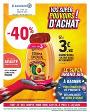 Catalogue E.Leclerc Drive à Marseille | Vos super pouvoirs d'achat! | 16/01/2023 - 28/01/2023