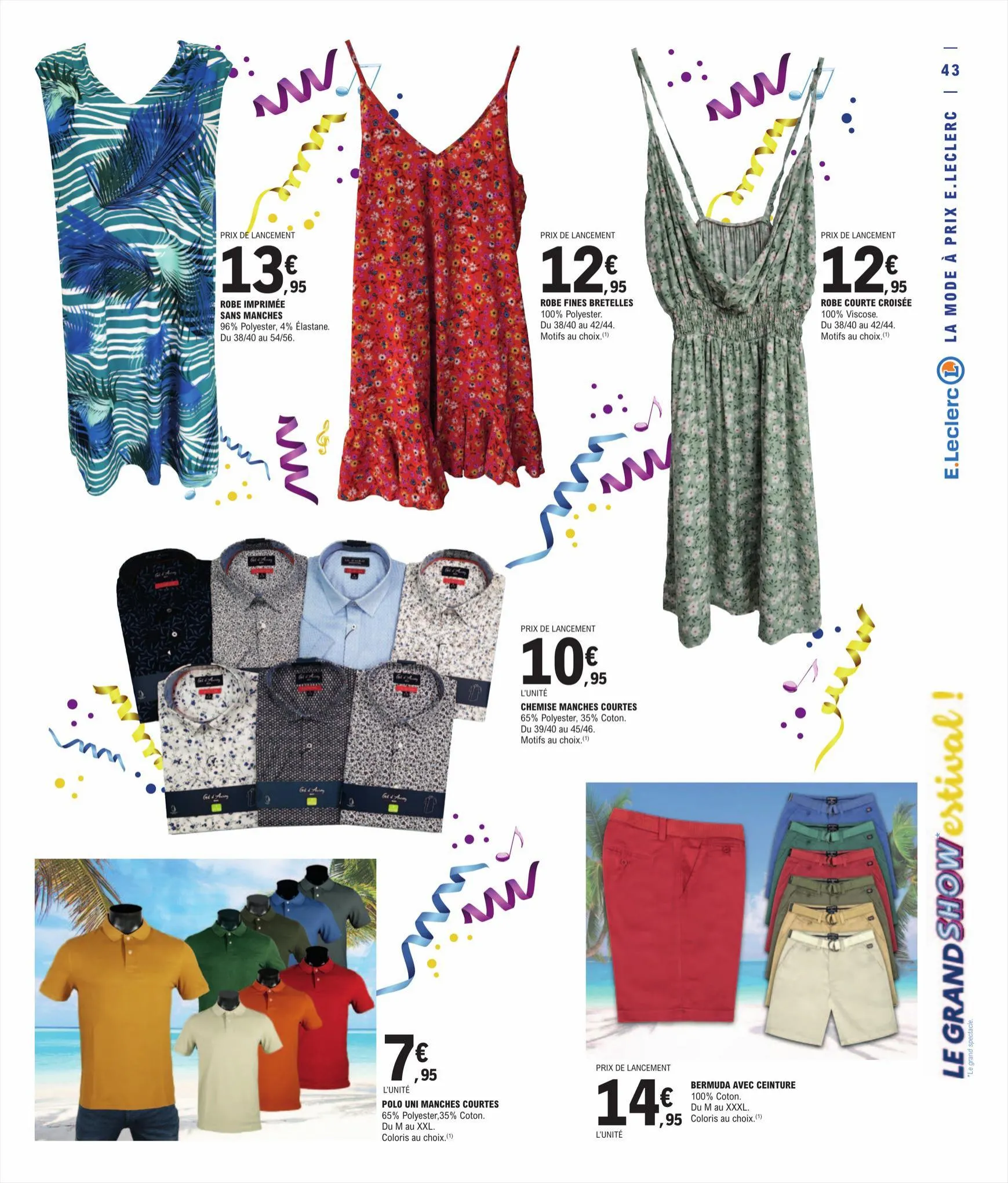 Catalogue Le grand show estival, page 00043