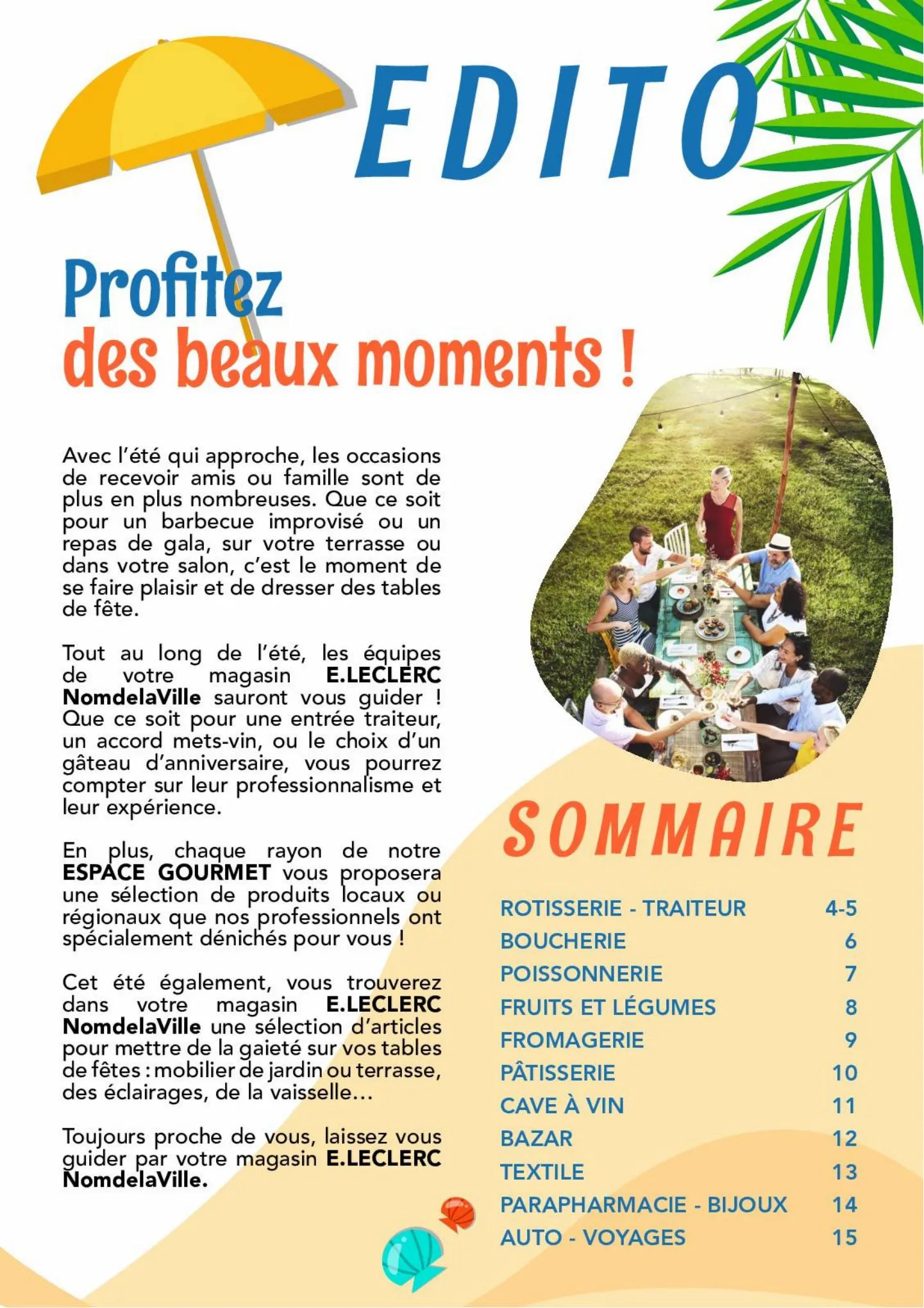 Catalogue Brochure Leclerc Ete, page 00003