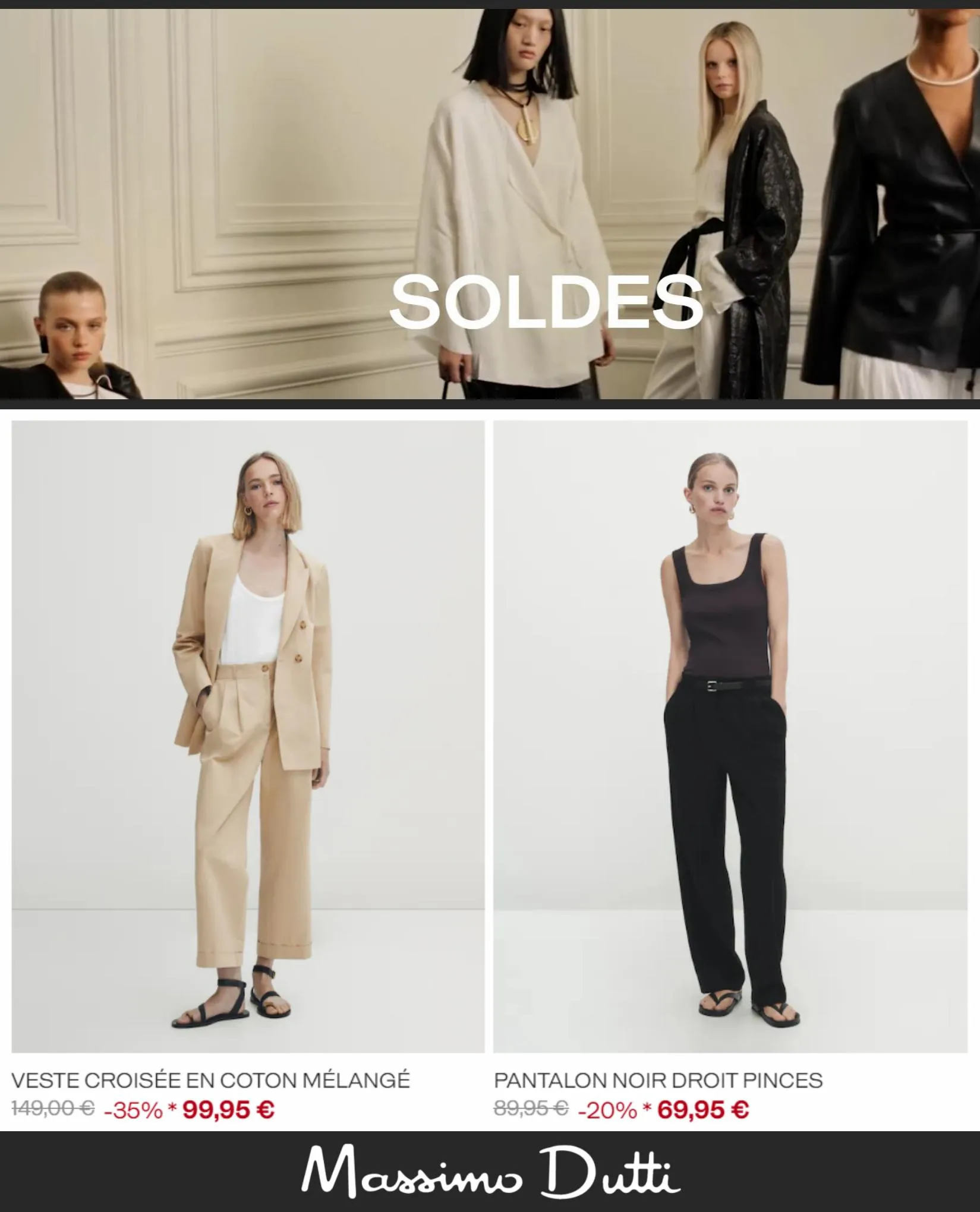 Catalogue Massimo Dutti Soldes | Femme, page 00003