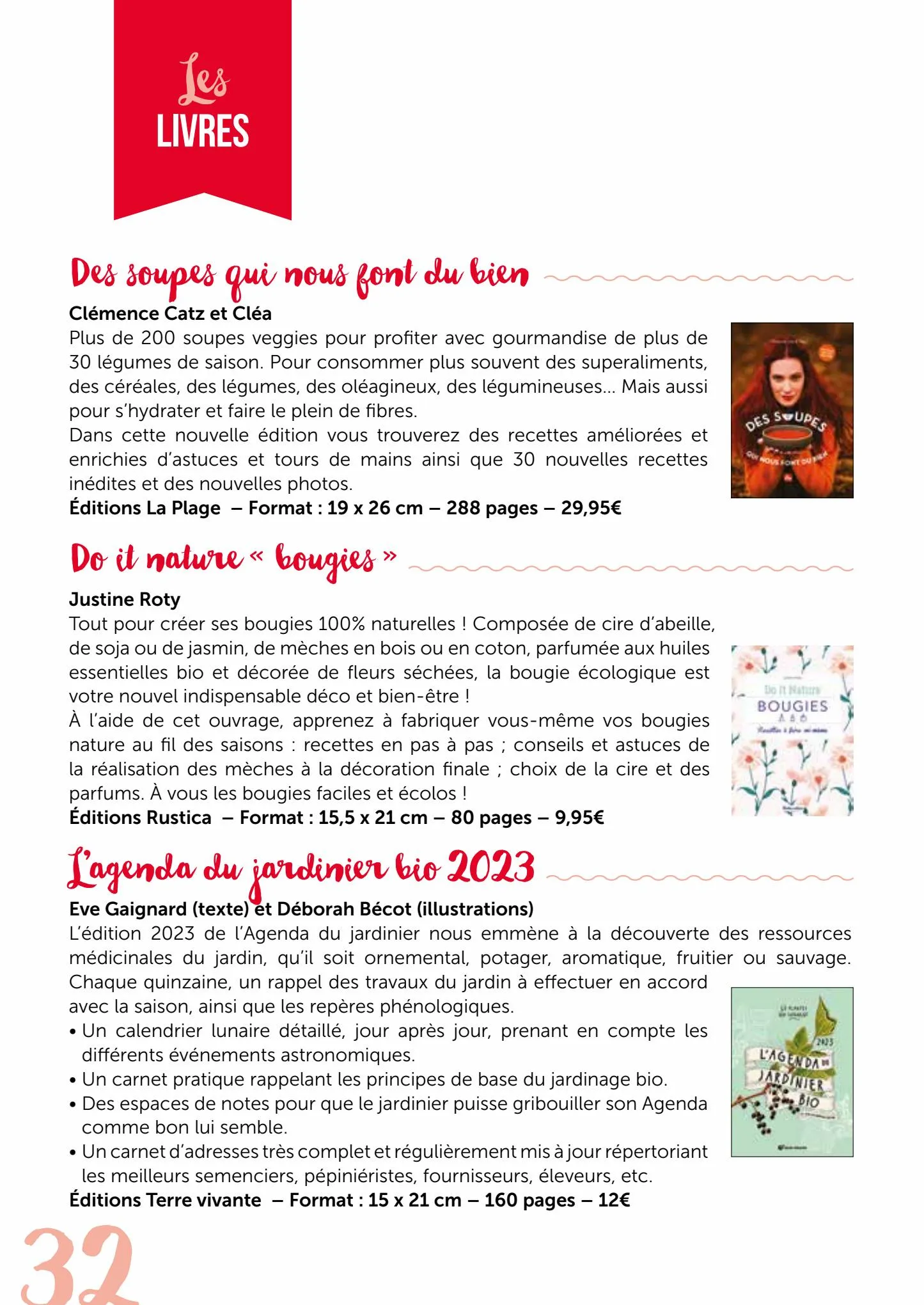 Catalogue BioClub'Mag Novembre Décembre 2022, page 00032