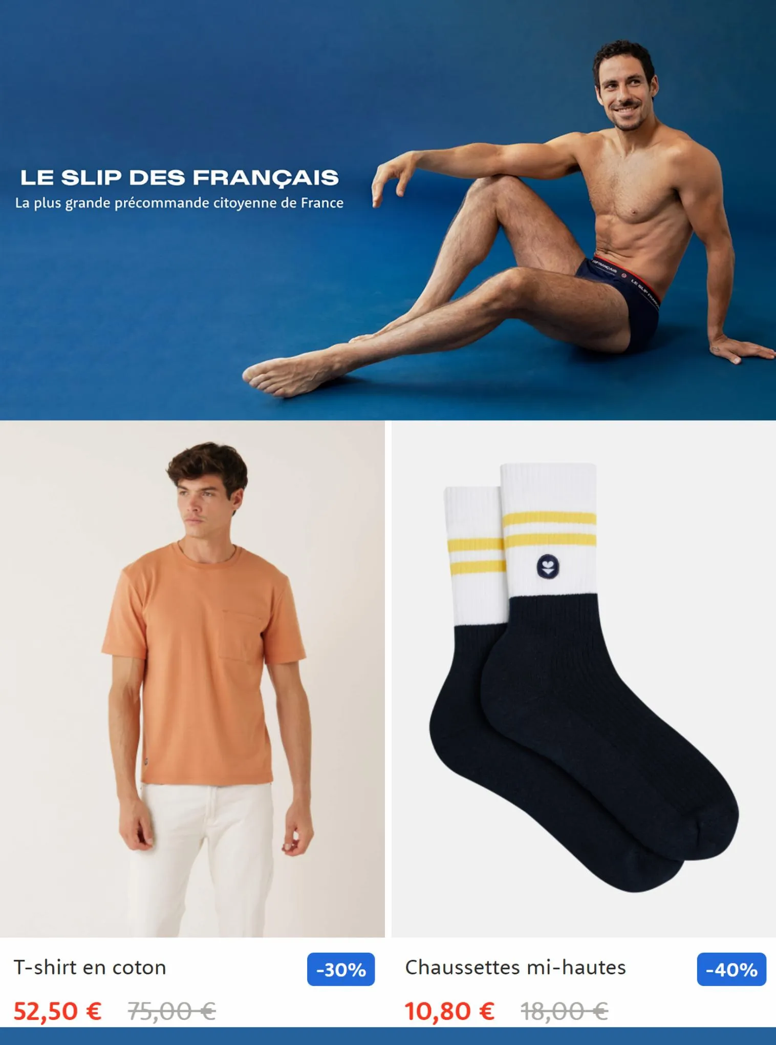 Catalogue Le Slip Des Français Promotion!, page 00002