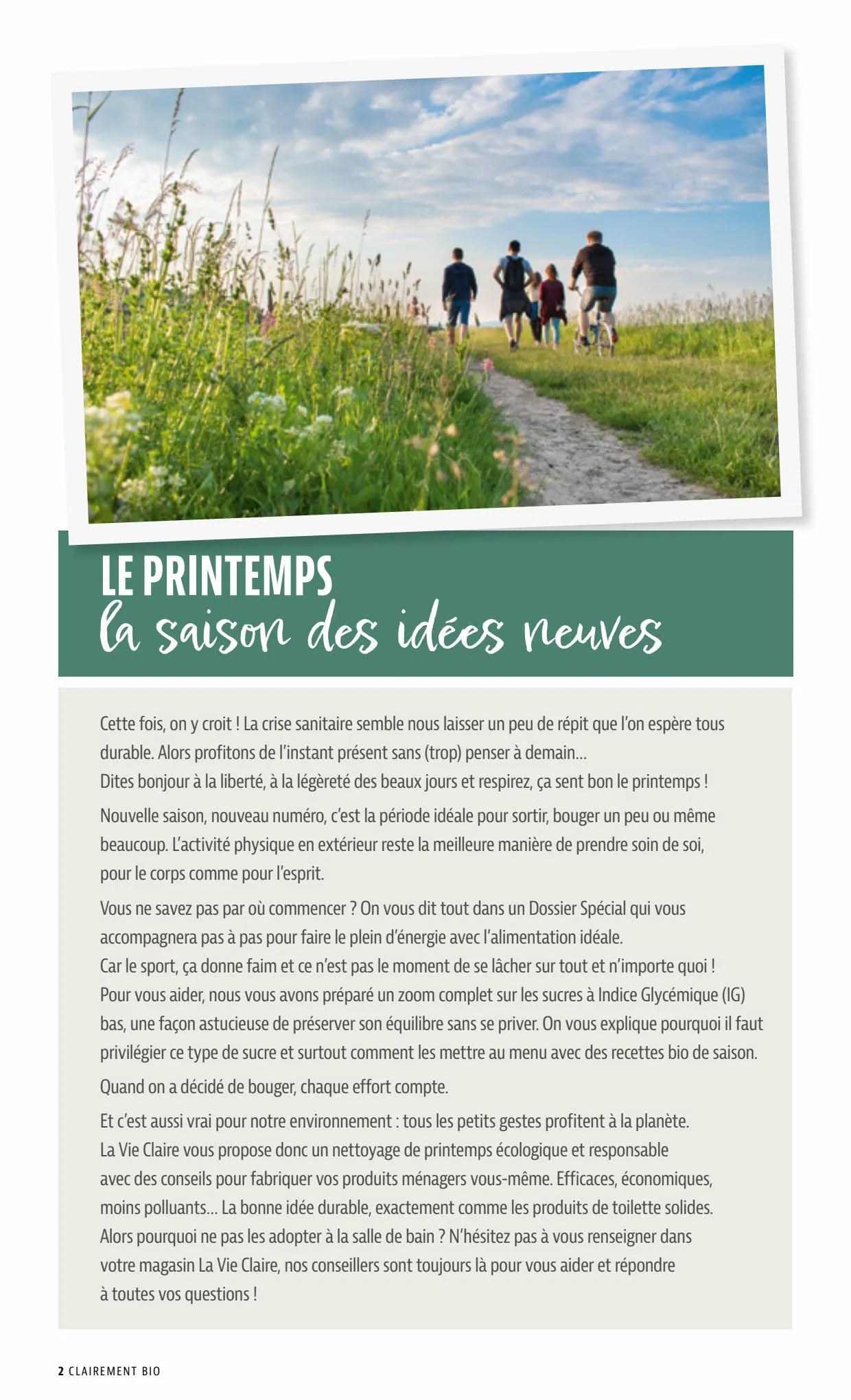 Catalogue La Vie Claire - MAG Conso - Avril, mai, juin 2022, page 00002