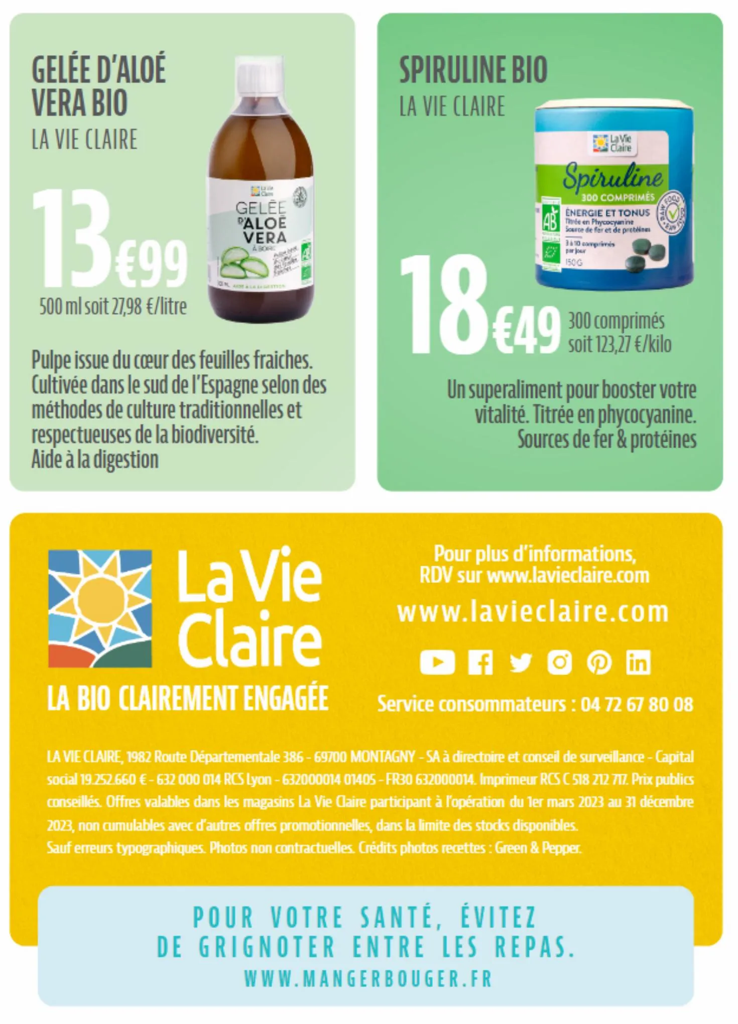 Catalogue La Vie Claire Catalogue, page 00028