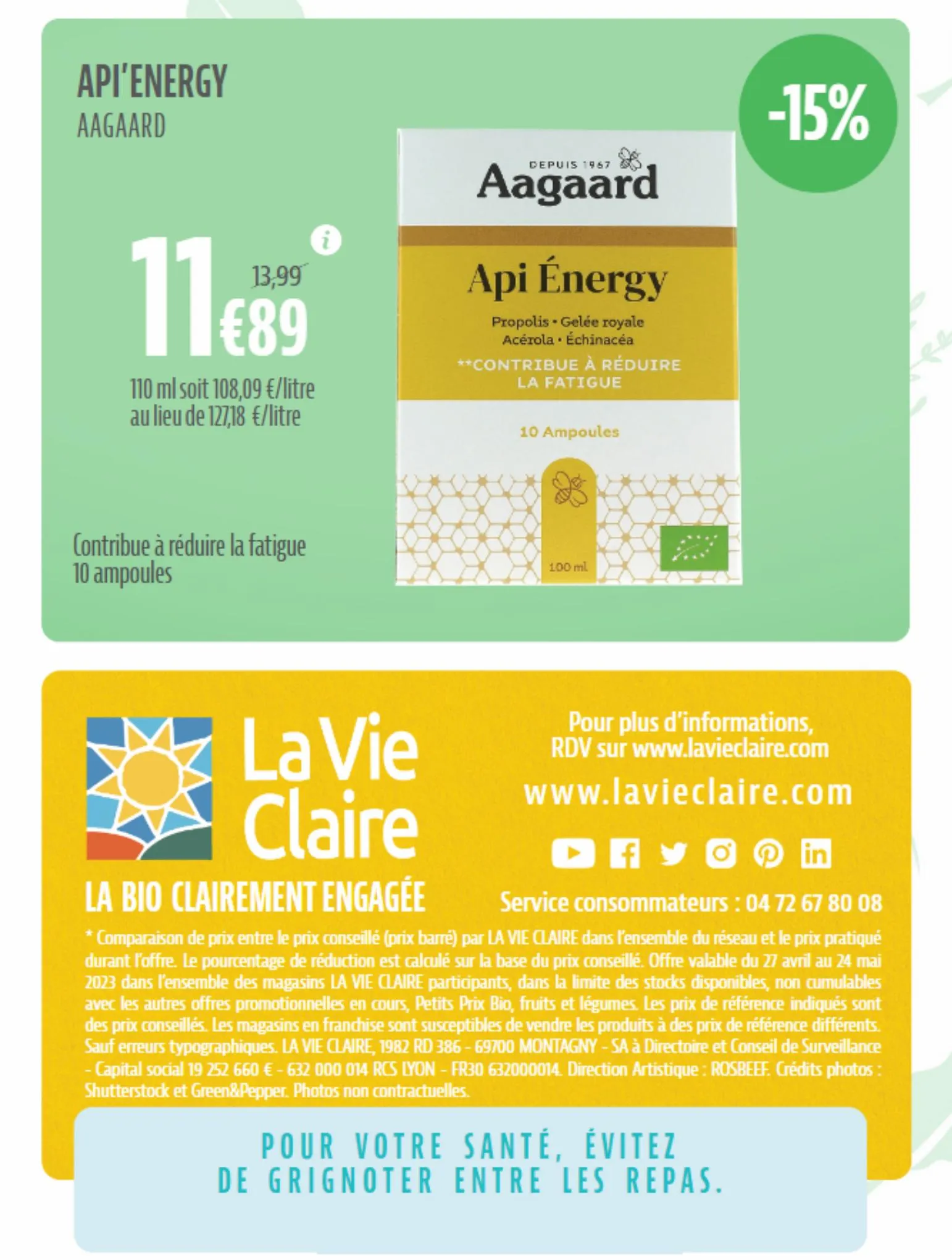 Catalogue La Vie Claire Catalogue, page 00020