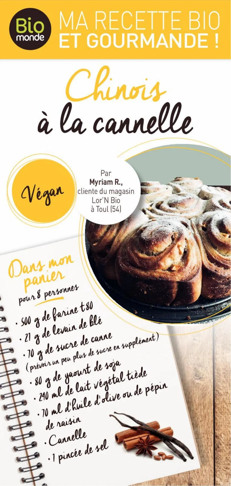 Catalogue Mes recettes Bio et gourmandes d'hiver!, page 00014