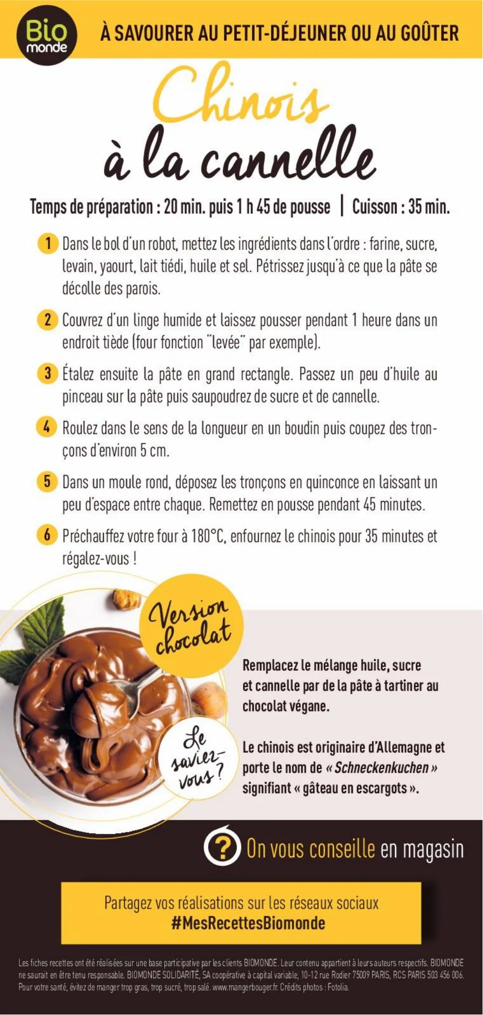 Catalogue Mes recettes Bio et gourmandes d'hiver!, page 00015