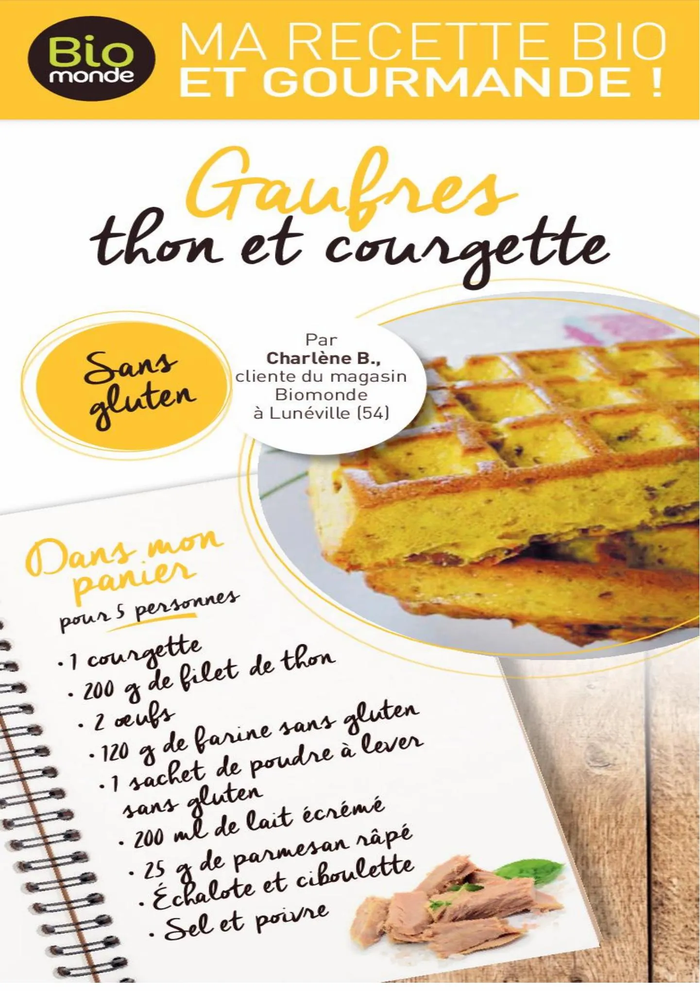 Catalogue Mes recettes Bio et gourmandes de printemps, page 00006