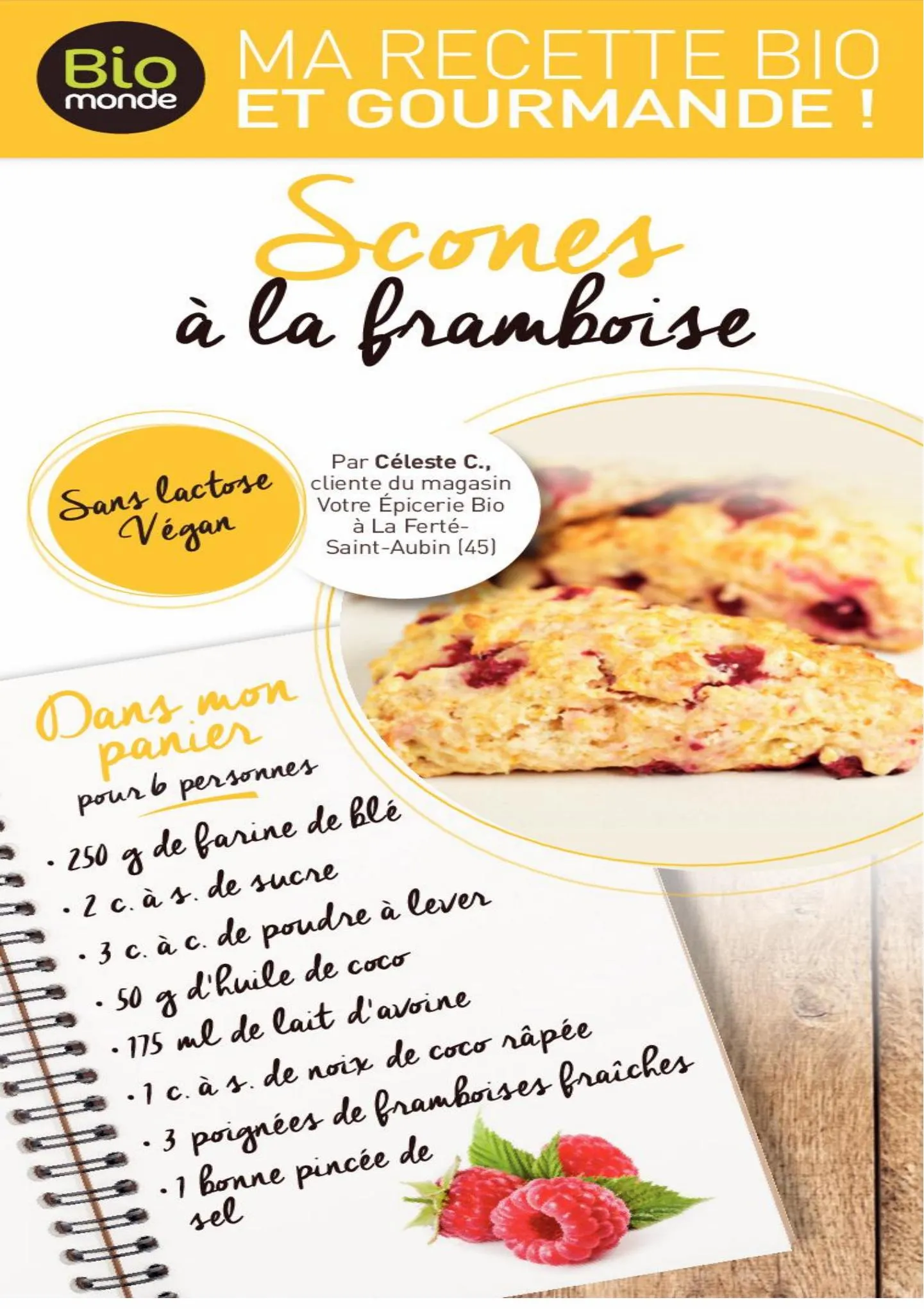 Catalogue Mes recettes Bio et gourmandes d'été, page 00012