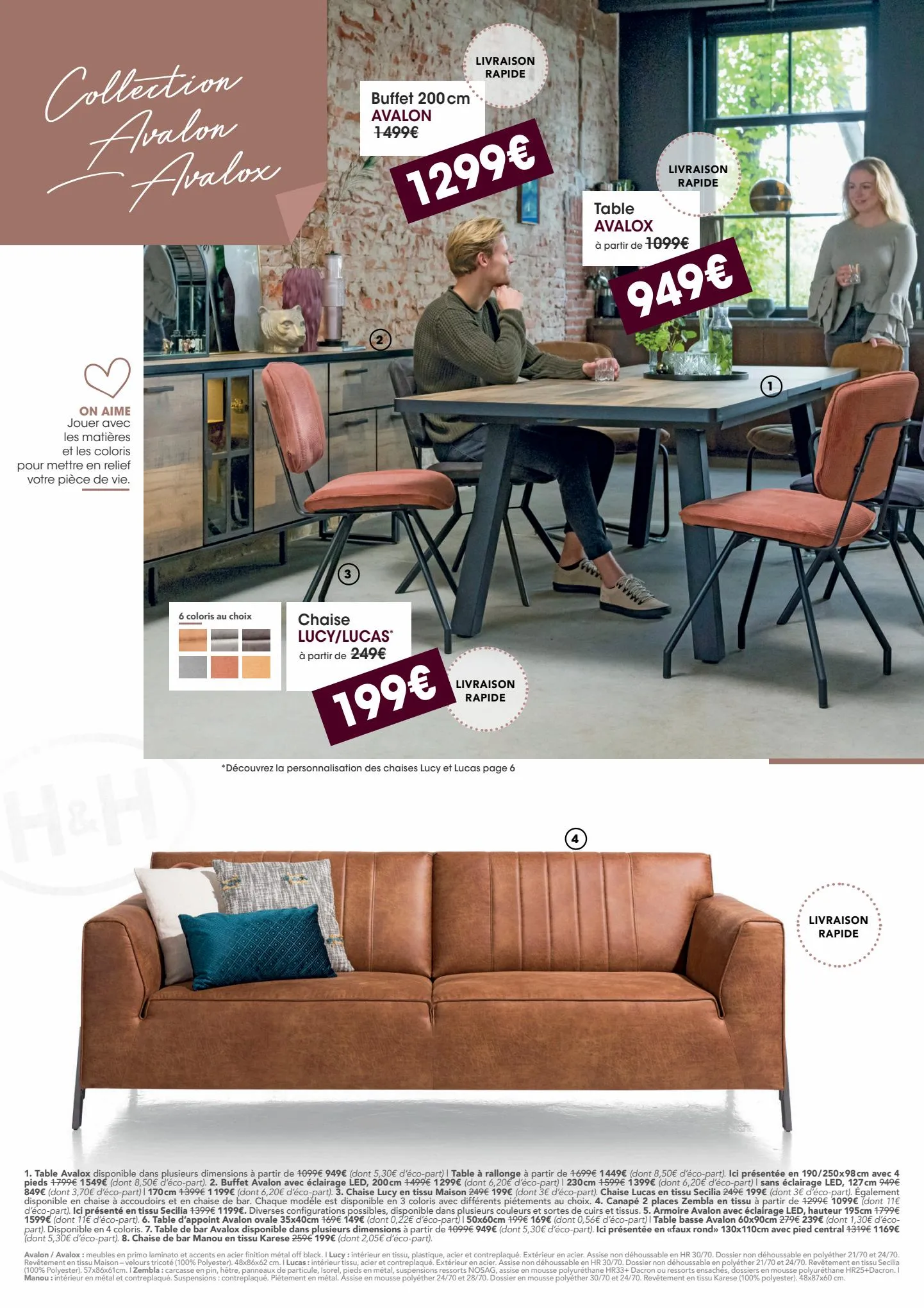 Catalogue H&H créateur de meubles , page 00004