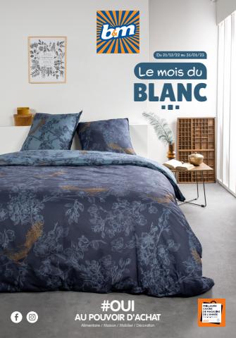 Catalogue B&M à Bagnolet | Le mois du BLANC | 21/12/2022 - 31/01/2023