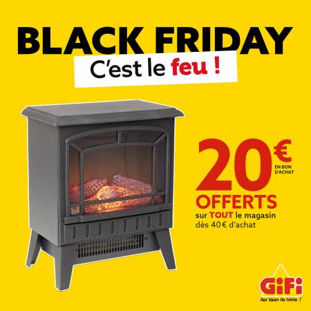 Promos de Bazar et Déstockage à Toulouse | Offres Gifi Black Friday sur Gifi | 24/11/2022 - 27/11/2022