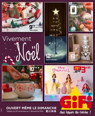 Catalogue Gifi | Vivement Noel | 05/12/2022 - 07/12/2022