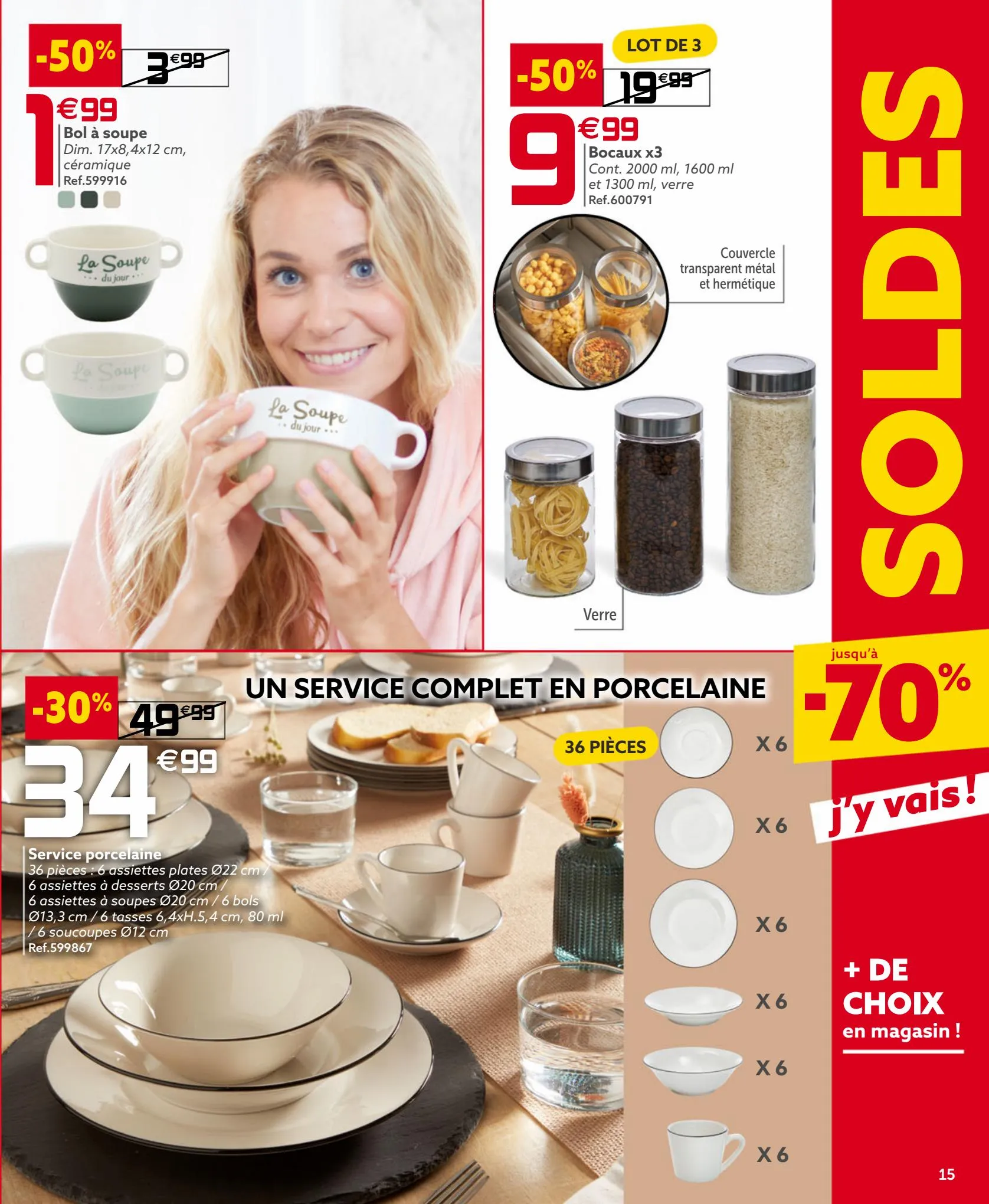 Catalogue Soldes Jusqu'a -70%, page 00015