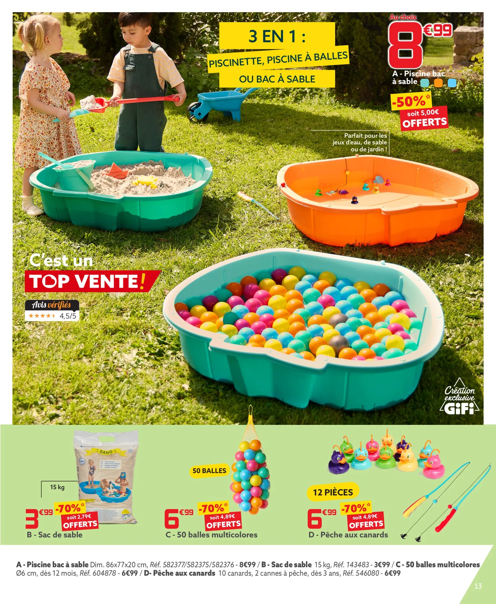 Catalogue Jusqu'à - 70% en bon d'achat sur tous les produits d'été!, page 00013