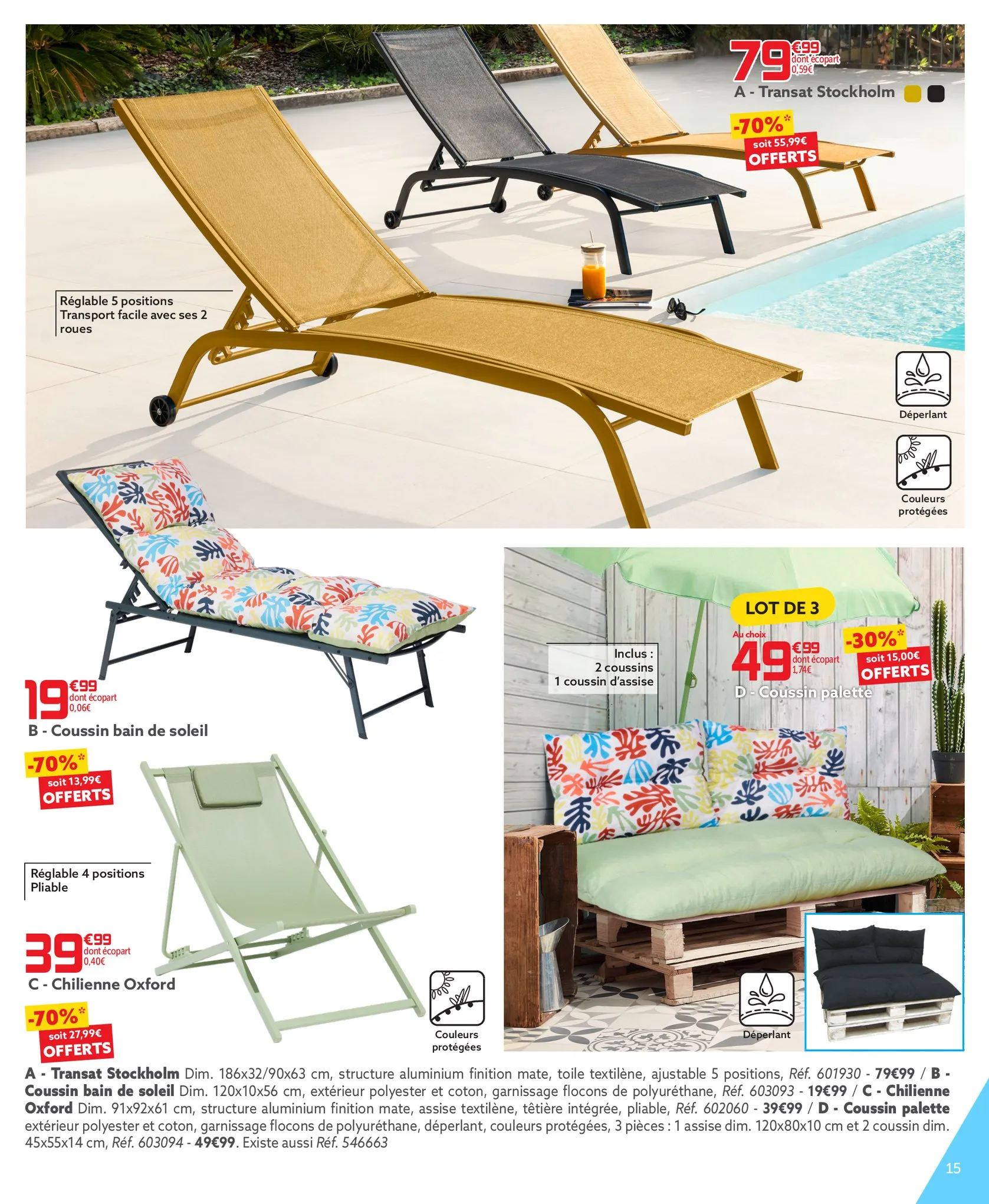 Catalogue Jusqu'à - 70% en bon d'achat sur tous les produits d'été!, page 00015