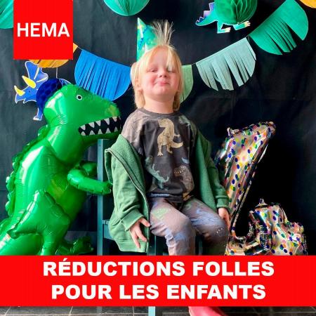 Promos de Bazar et Déstockage à Lyon | Réductions folles pour les enfants sur Hema | 03/07/2022 - 18/07/2022