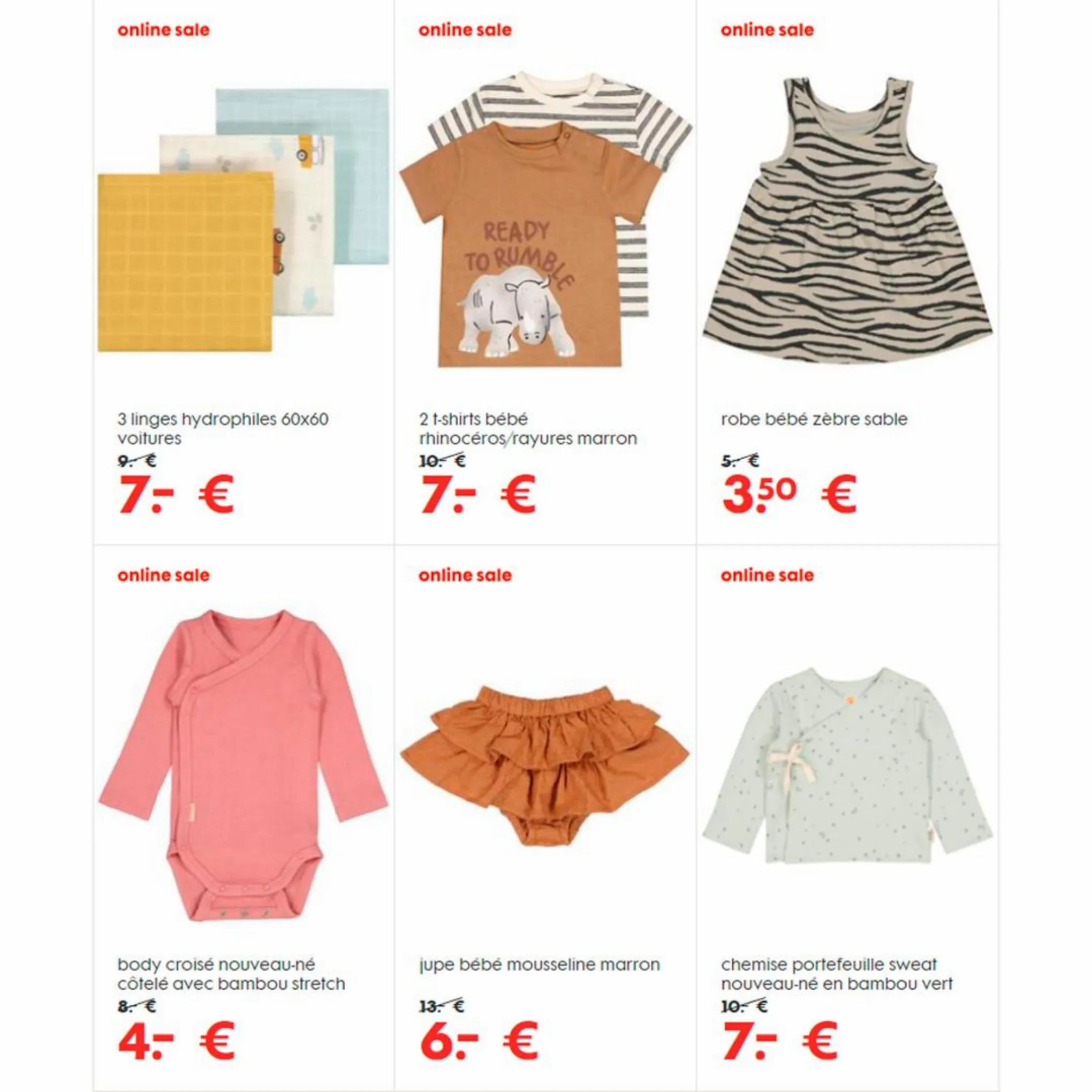 Catalogue Super prix sur tout pour bébé, page 00006