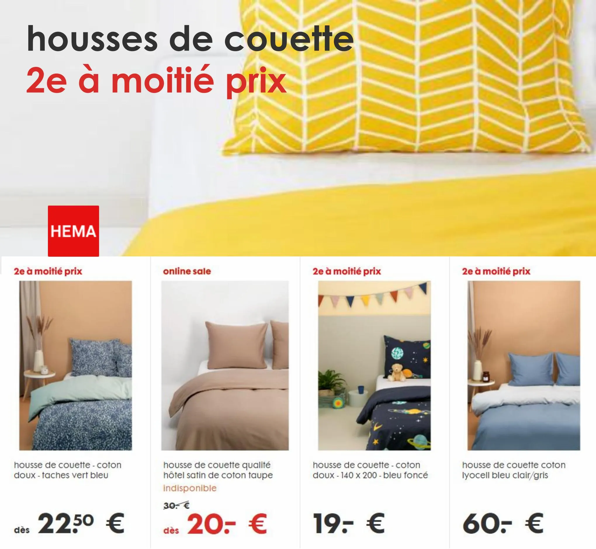 Catalogue housses de couette 2e à moitié prix, page 00001