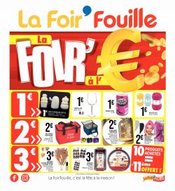 Promos de La Foir'Fouille dans le prospectus à La Foir'Fouille ( Publié hier)