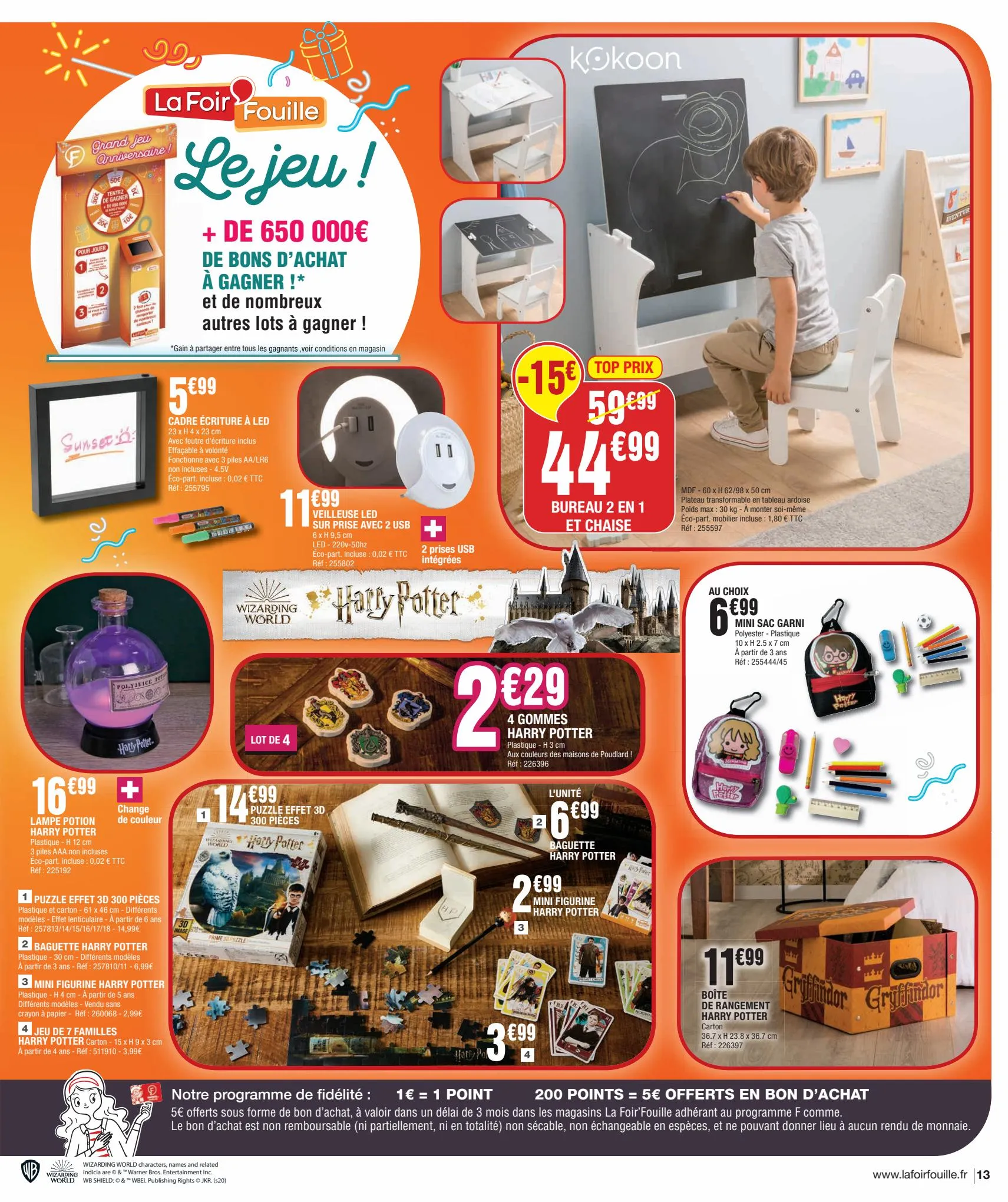 Catalogue  Le mois anniversaire, page 00013