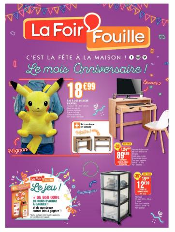 Catalogue La Foir'Fouille à Saint-Brieuc | Le mois anniversaire | 27/09/2022 - 05/10/2022
