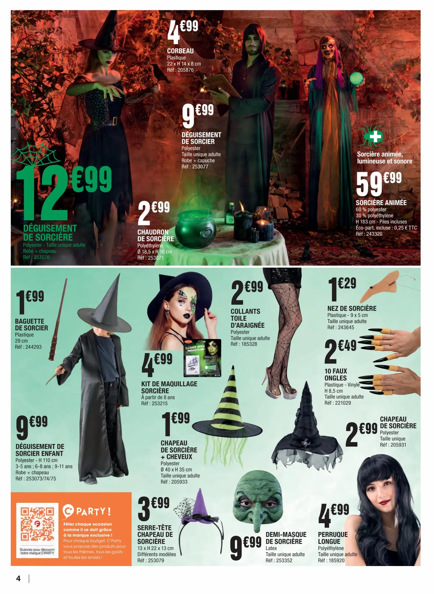 Catalogue Halloween, c'est drôlement effrayant !, page 00004