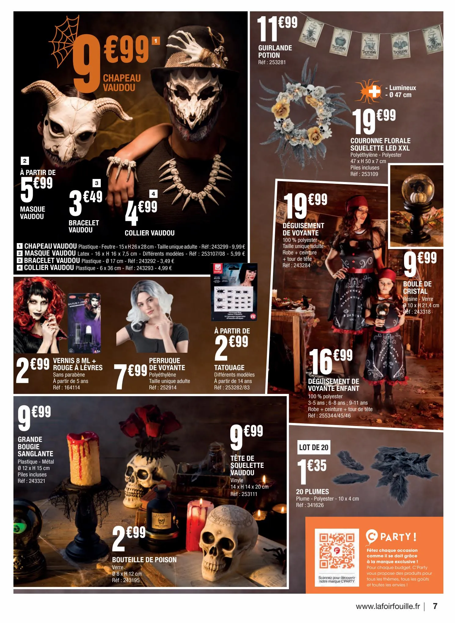 Catalogue Halloween, c'est drôlement effrayant !, page 00007