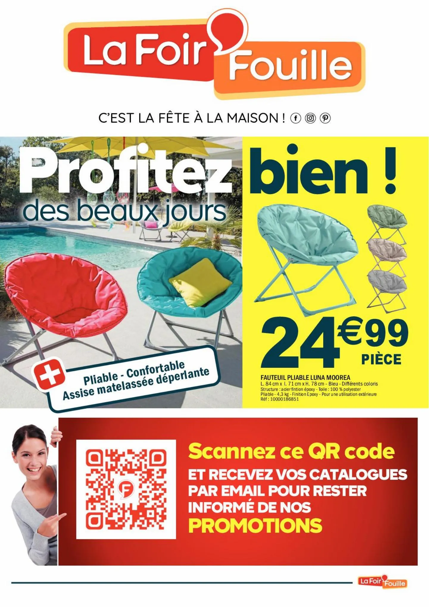 Catalogue Profitez des beaux jours!, page 00001