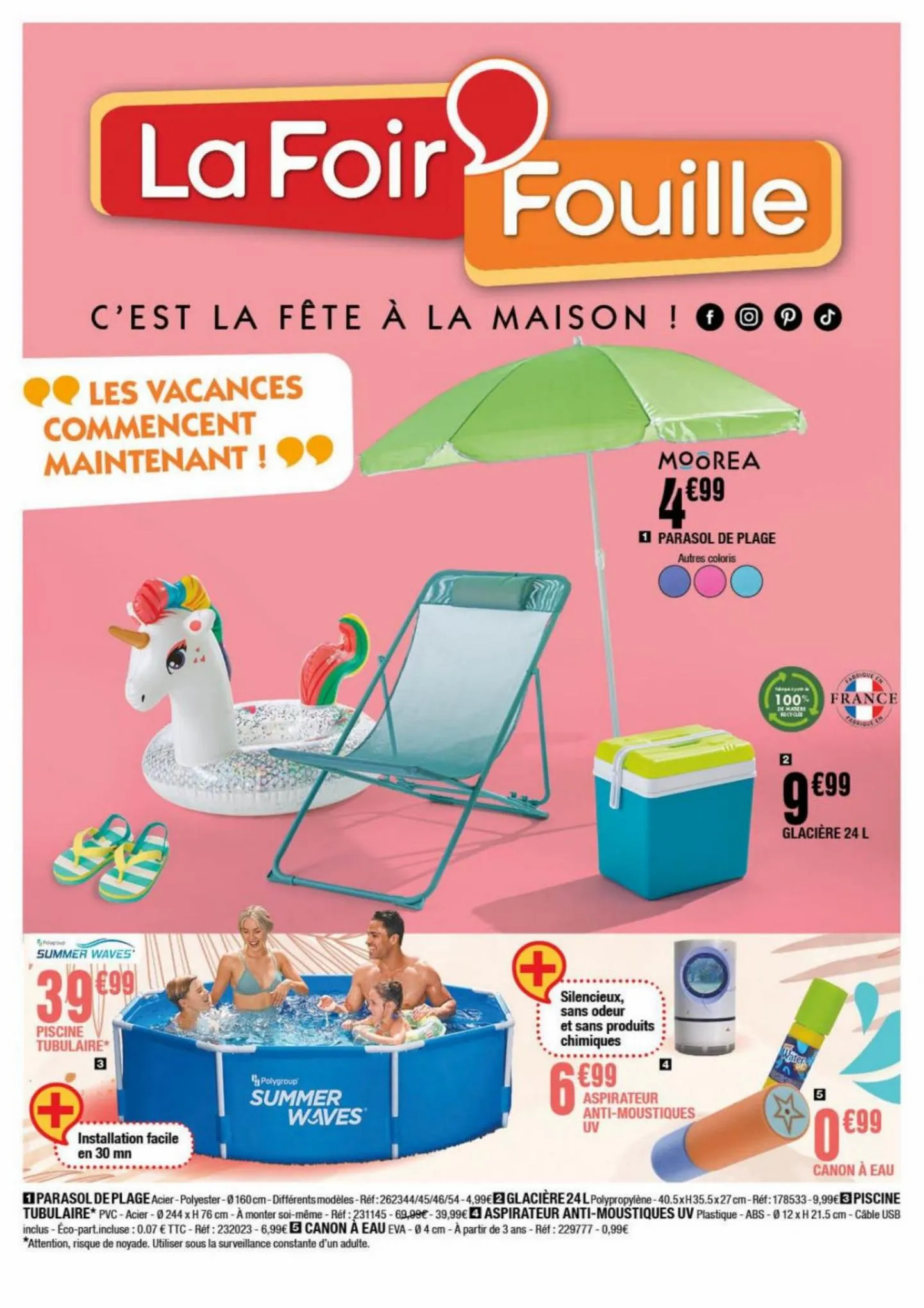 Catalogue Plage Camping Vacances, page 00001