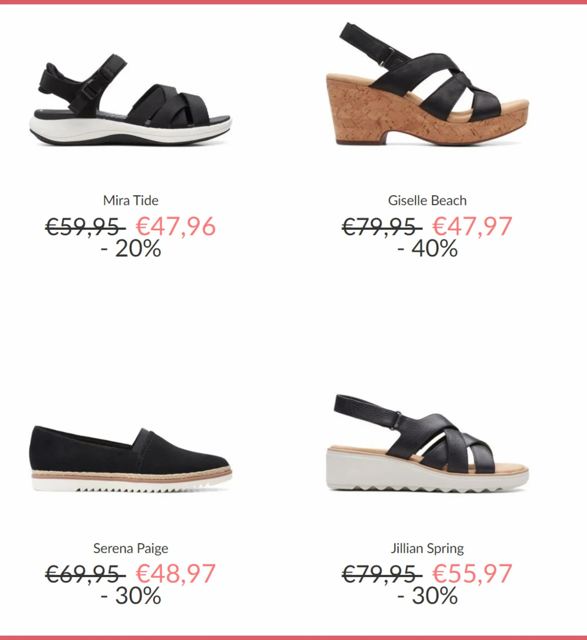 Catalogue OUTLET Clarks, page 00002