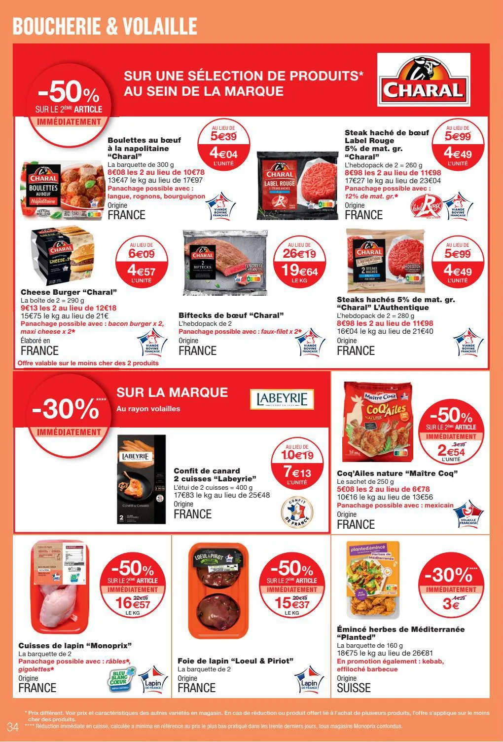 Catalogue -50% SUR LE 2ÈME ARTICLE, page 00034