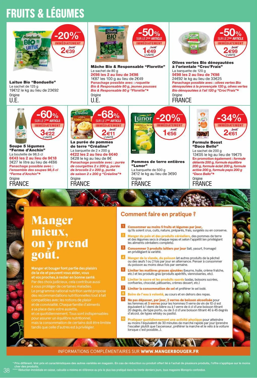 Catalogue -50% SUR LE 2ÈME ARTICLE, page 00038