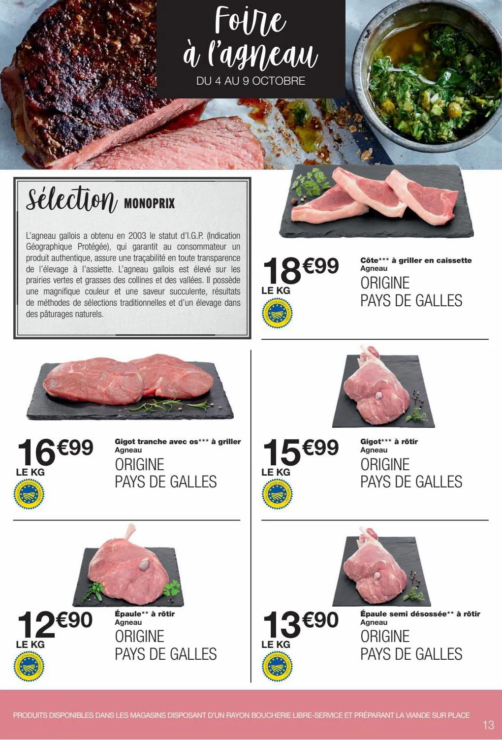 Catalogue SÉLECTION MONOPRIX BIO, page 00013