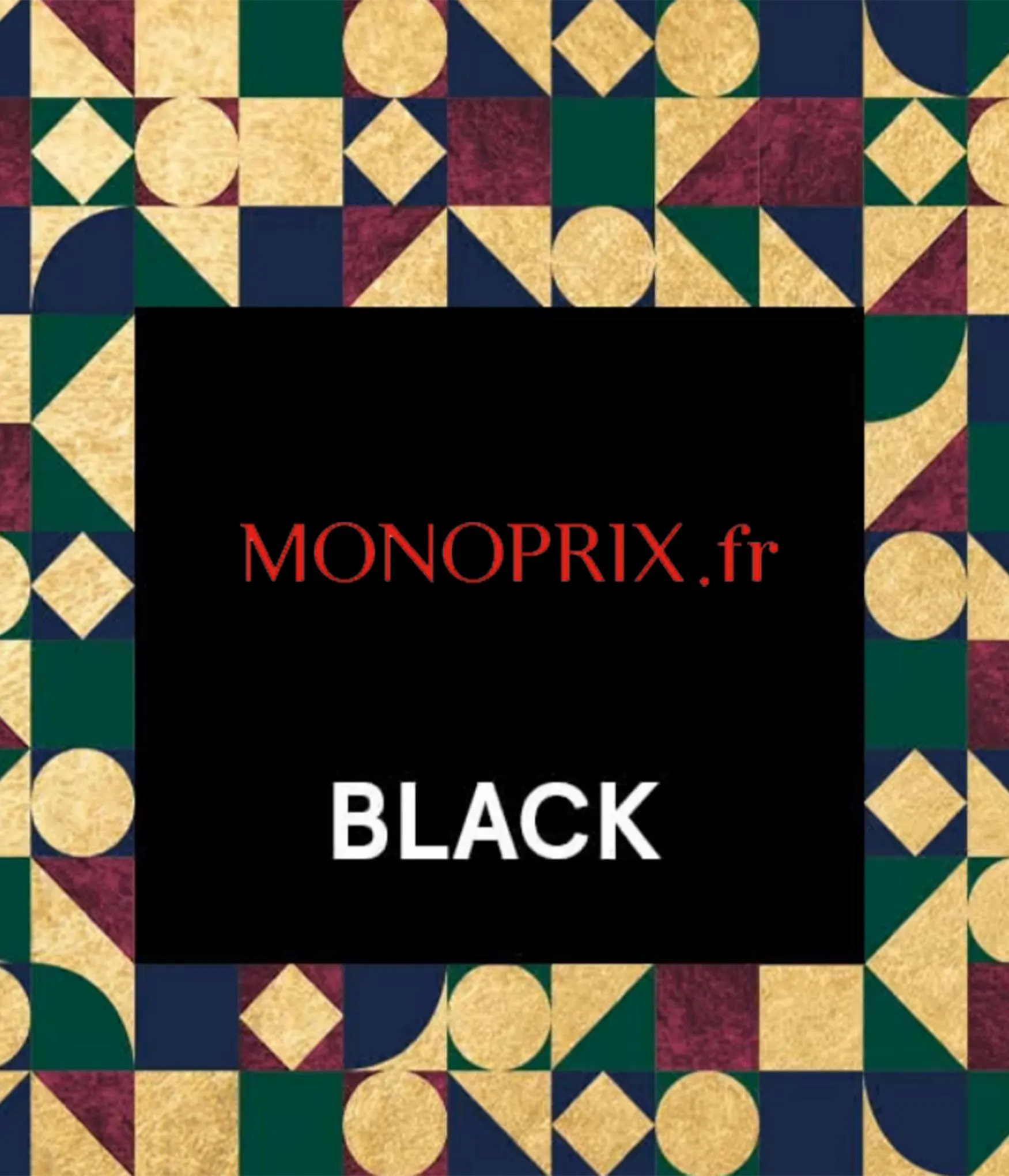 Catalogue Offres Monoprix Black Friday, page 00001