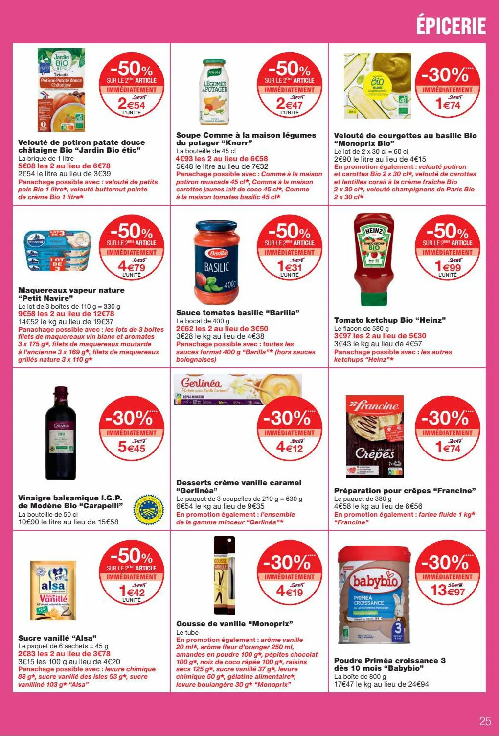 Catalogue Monoprix Catalogue, page 00025