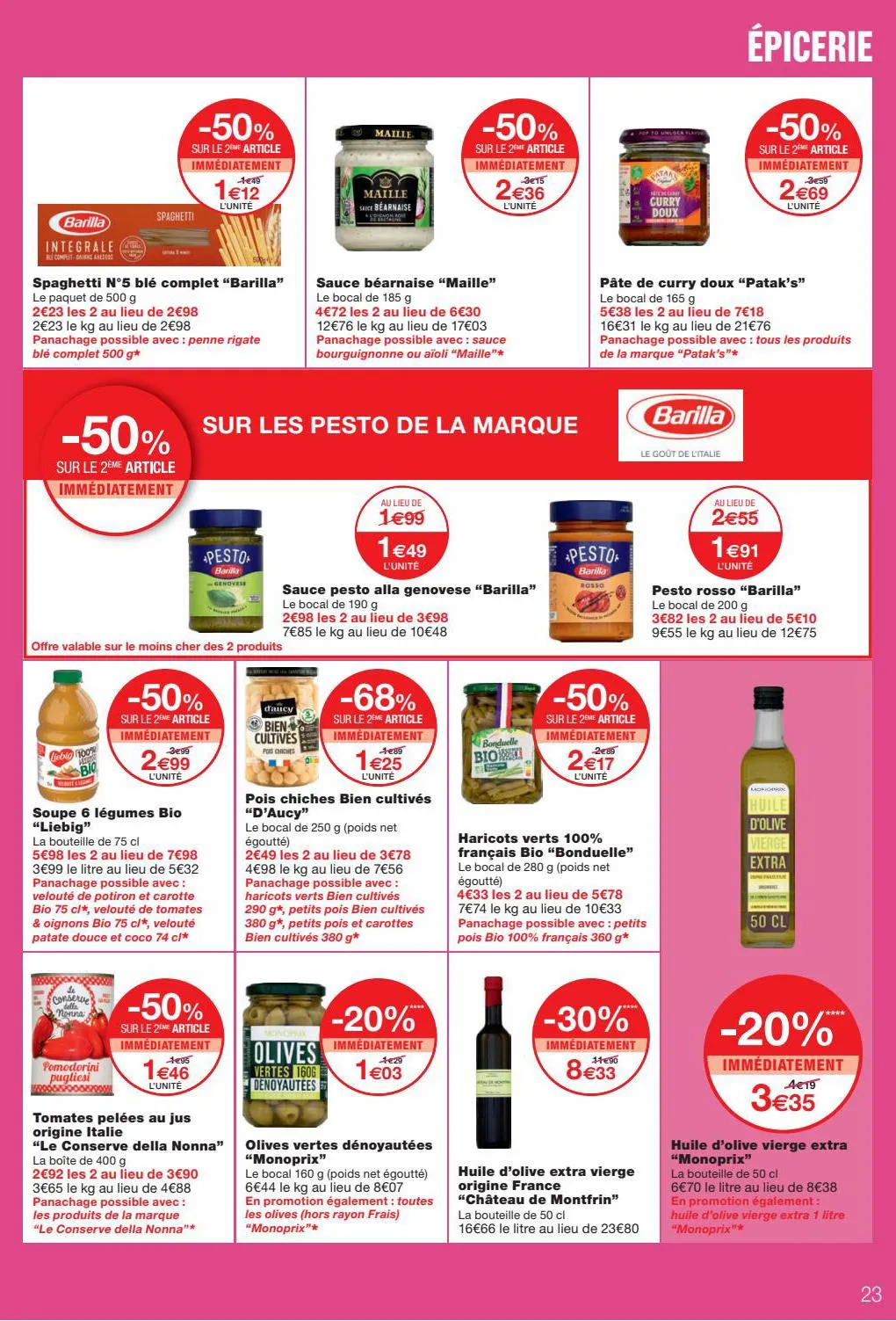 Catalogue -20% DE REMISE  IMMÉDIATE, page 00023