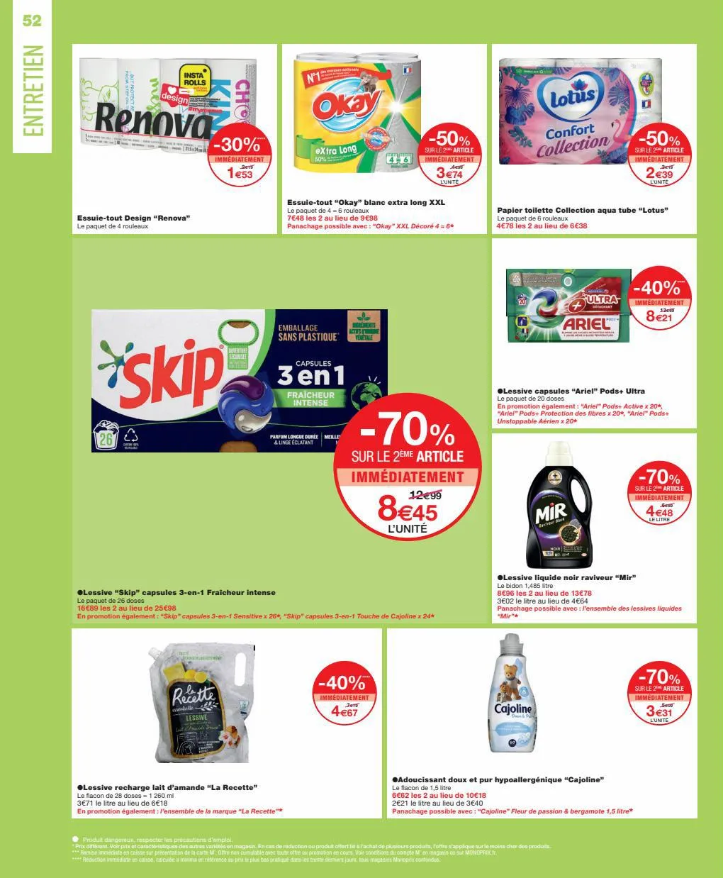 Catalogue Monoprix Catalogue, page 00052