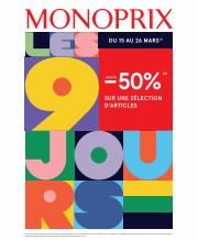 Catalogue Monoprix à Carcassonne | Monoprix Catalogue | 13/03/2023 - 26/03/2023