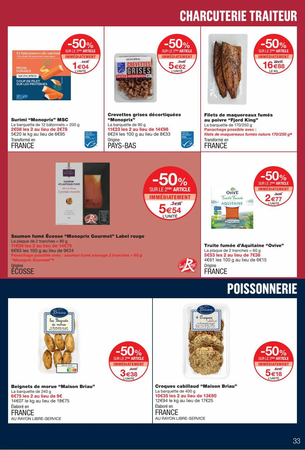 Catalogue Monoprix Catalogue, page 00033