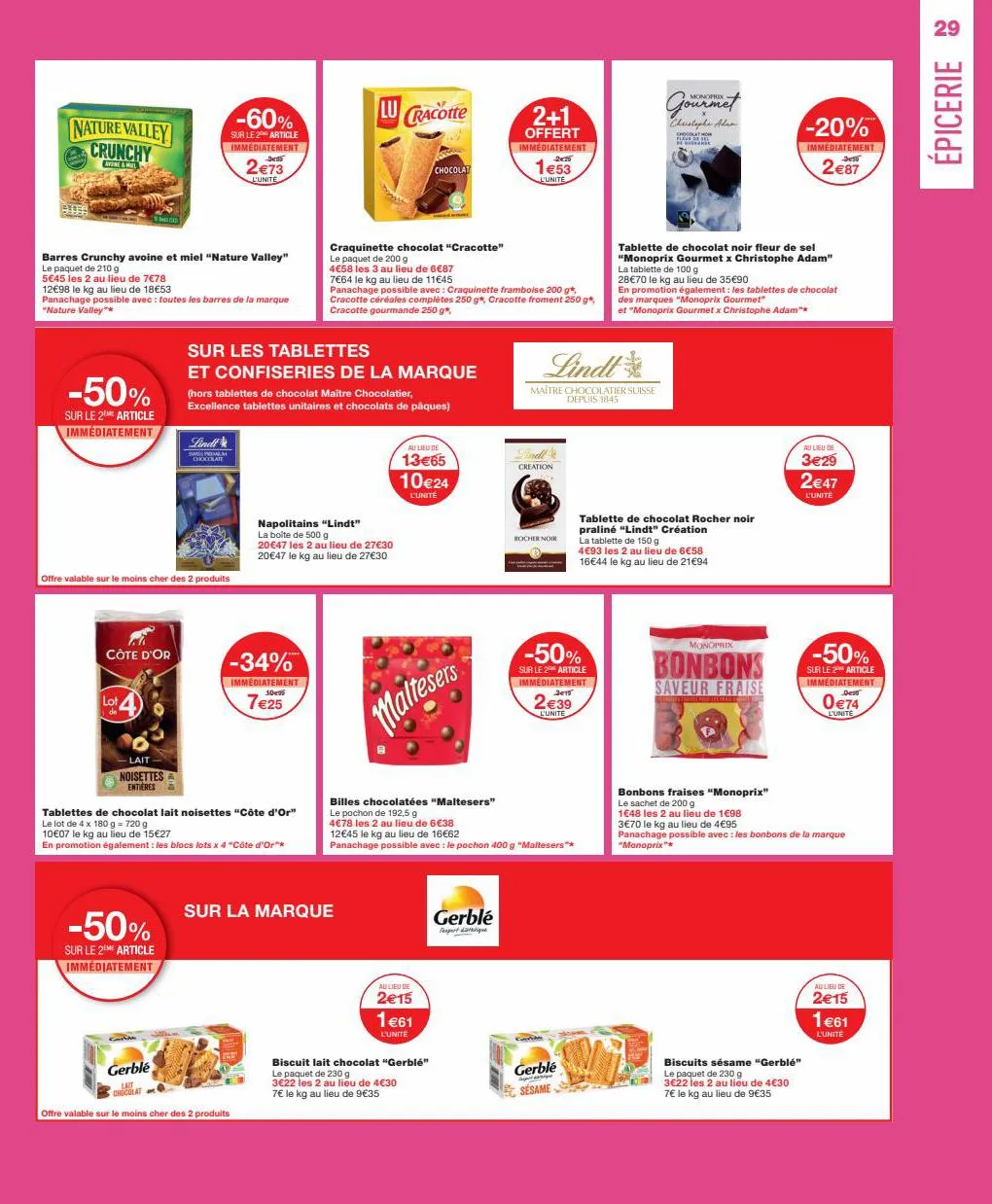 Catalogue Monoprix Catalogue, page 00029