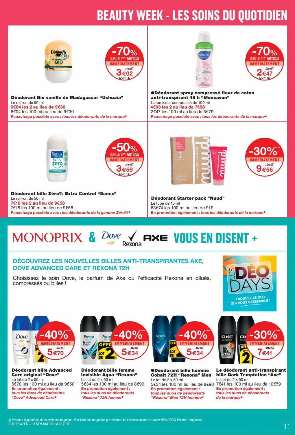 Catalogue Monoprix Catalogue, page 00011