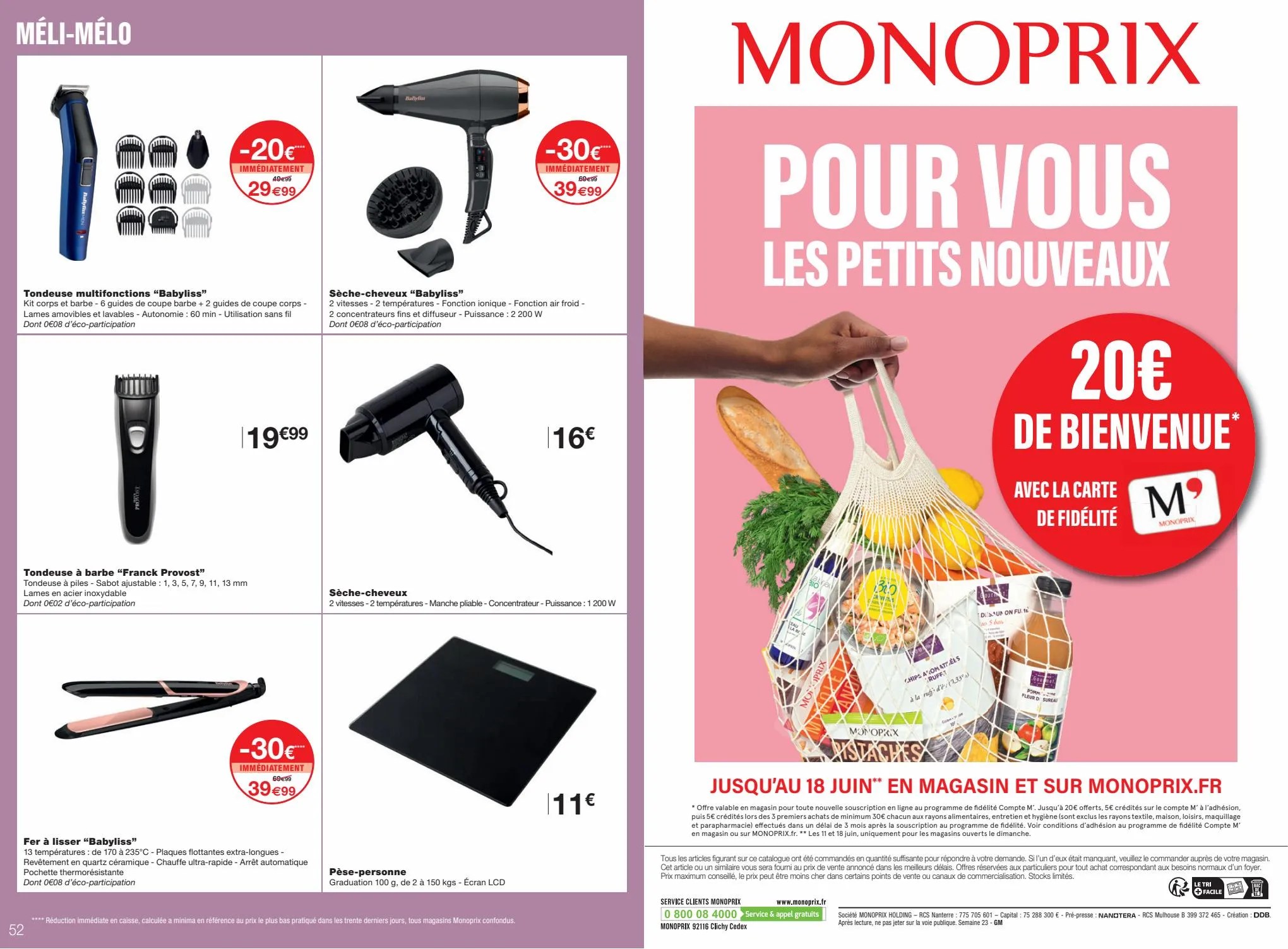 Catalogue Monoprix Catalogue, page 00052